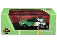 1985 Toyota MR2 MK1 AW11 09 "Fujifilm" Green and White 1/64 Diecast Model Car by Paragon Models