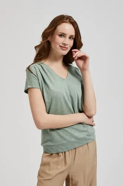 Marisse Women's Blouse L-Ts-4351 Olive