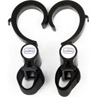 Asalvo Uni háčiky na kočík čierne