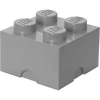 LEGO® Úložný box 25 x 25 x 18 cm Světle šedý