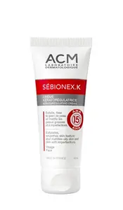 ACM Keratoregulační krém na problematickú pleť a obsahom AHA kyselín Sébionex K (Keratoregulating Cream) 40 ml