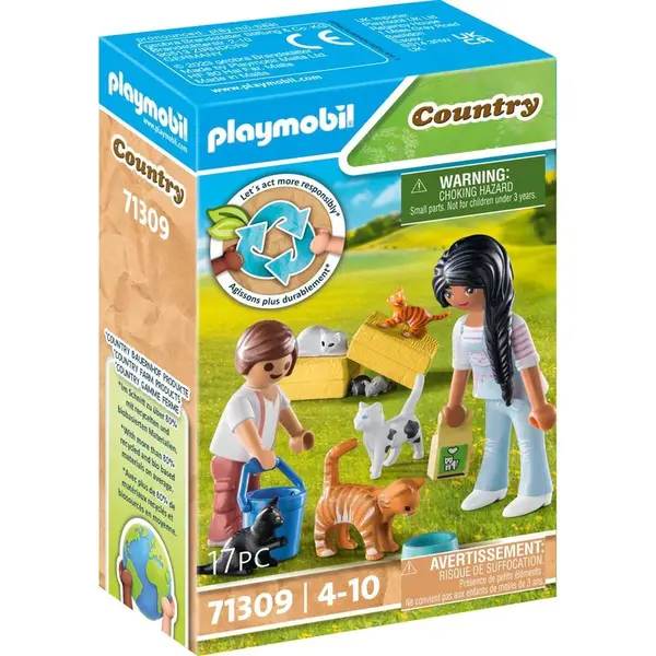 PLAYMOBIL® 71309 Mačacia rodina