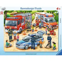 Ravensburger Puzzle Záchranné práce 30 dielikov