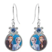 Disney Pôvabné visiace náušnice Anna a Elsa Frozen ES00018SRML.CS