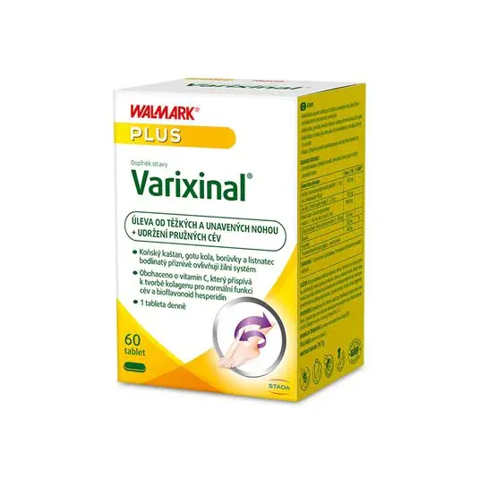 Walmark Varixinal, gotu kola, koňský kaštan, bioflavonoid hesperidin 60 tablet