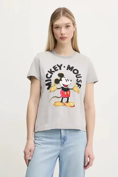 Bavlnené tričko Desigual MICKEY MOUSE