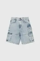 Detské rifľové krátke nohavice Sisley