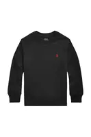 Bavlnené tričko s dlhým rukávom Polo Ralph Lauren