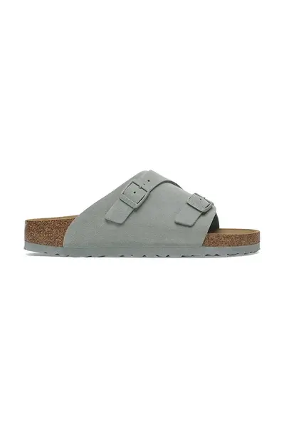 Semišové šľapky Birkenstock Zürich