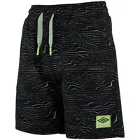 Umbro MANUEL Pohodlné chlapecké šortky z úpletu, černá, velikost 116-122