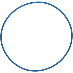 Fitforce HULA HOOP 90 Gymnastická obruč, modrá, veľkosť