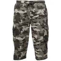 Willard EIVOR Pánské plátěné 3/4 kalhoty, tmavě šedá, velikost XXXL