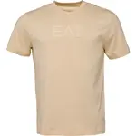 EA7 T-SHIRT Pánské tričko, béžová, velikost