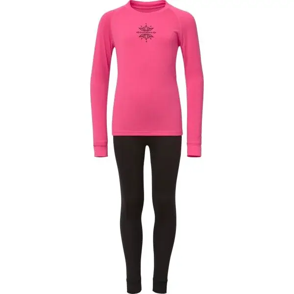 Klimatex CESAR Dětský termoset, růžová, velikost