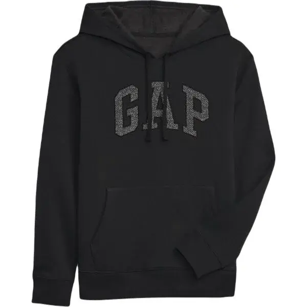 GAP HERITAGE Dámská mikina, černá, velikost