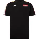 Kappa 222 BANDA RAN VR46 TRAVEL Pánské tričko, černá, velikost