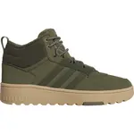 adidas HOOPS 4.0 MID WINTERIZED Pánské zimní tenisky, zelená, velikost 44