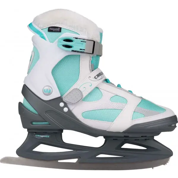 Crowned MISU Dámské lední brusle, tyrkysová, velikost