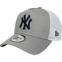New Era NEW YORK YANKEES MLB SIDE PATCH 9FORTY TRUCKER Kšiltovka, šedá, velikost UNI