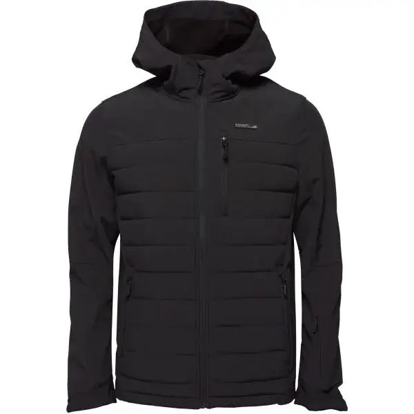 LOAP LUHEL Pánská lyžařská bunda, černá, velikost