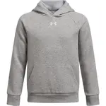 Under Armour RIVAL FLEECE HOODIE Chlapecká mikina, šedá, velikost M