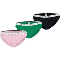 Tommy Hilfiger 3P BIKINI Dámské kalhotky, černá, velikost