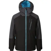 ALPINE PRO EDEFO Dětská lyžařská bunda, černá, velikost 152-158