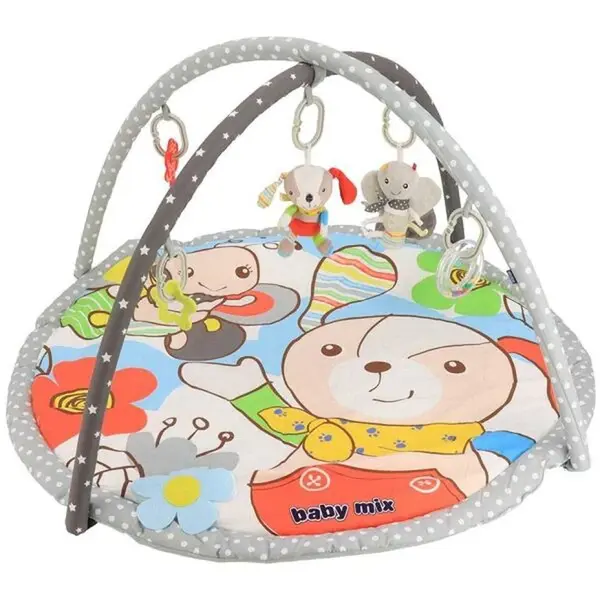 BABY MIX PEJSEK & MOTÝL Hrací deka s hrazdou, mix, velikost