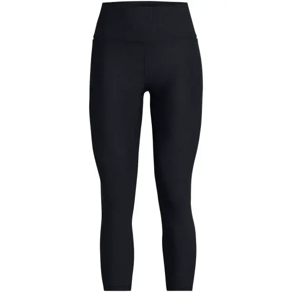 Under Armour MERIDIAN RIB ANKLE Dámské legíny, černá, velikost L