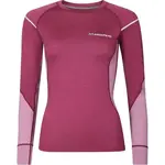 PROGRESS MERINO LS Dámské funkční Merino triko, vínová, velikost