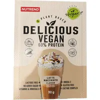 Nutrend DELICIOUS VEGAN PROTEIN 5 x 30 G LATTE MACCHIATO Protein, , velikost 30 G