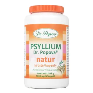 Dr. Popov Psyllium 120 kapslí