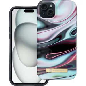 Zadní kryt FORCELL F-PROTECT Mirage MagSafe pro Apple iPhone 15 Plus, glow