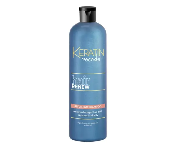 Šampon pro obnovu suchých a poškozených vlasů Subrina Professional Keratin Recode Hair Renew - 400 ml (060860) + dárek zdarma