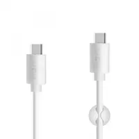 Dlouhý datový a nabíjecí USB-C kabel FIXED s konektorem USB-C, USB 2.0, 2 metry, 15W, White