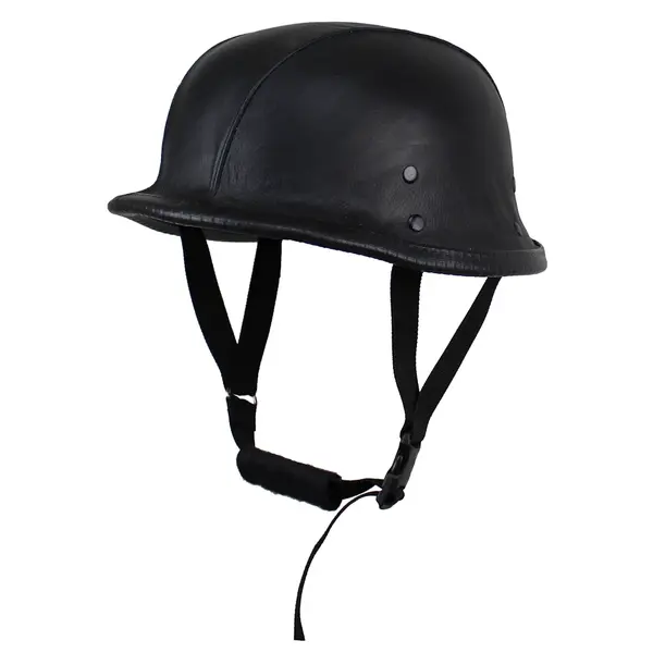 Retro otevřená moto helma Sodager ADH-011 černá S (55-56)