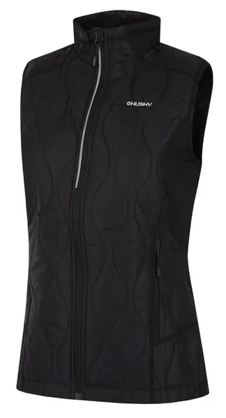 Husky Nimesie L S, black Dámská vesta