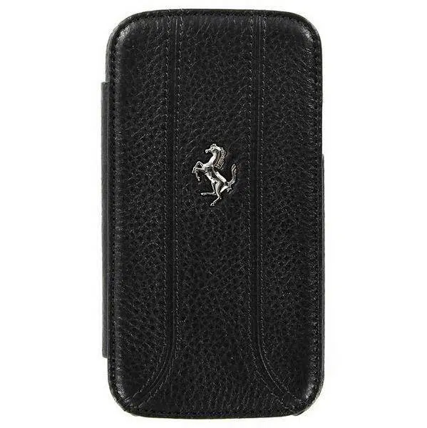 Zadní kožený kryt Ferrari pro Samsung Galaxy SIII, black