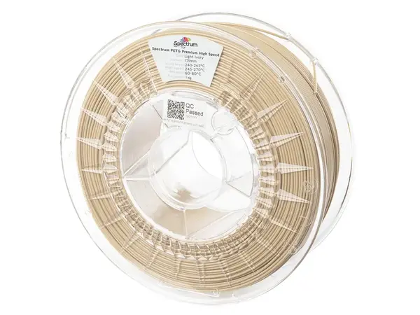 Spectrum 81541 3D filament, PETG Premium High Speed, 1,75mm, 1000g, Béžový (Light ivory)