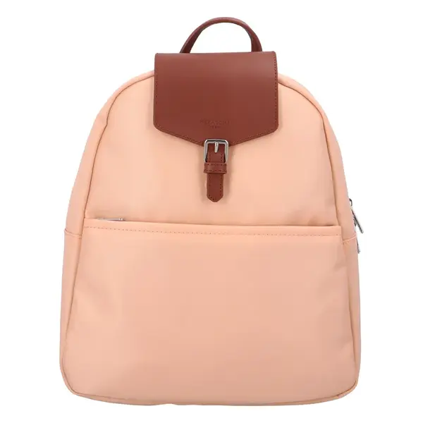 Dámský moderní batoh světle růžový - Hexagona Nalle