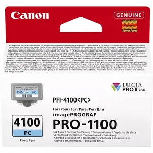 Canon PFI-4100 6781C001 foto azurová (photo cyan) originální cartridge