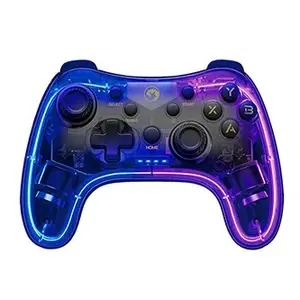 Gamepad Marvo GHOST 40, bezdrátový, 17tl., všesměrový, průhledný