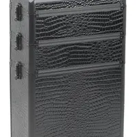 Sekční kufr na kolečkách Sibel Modular - černý (0150631) + dárek zdarma
