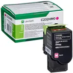 Lexmark C232HM0 purpurový (magenta) originální toner