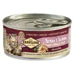 CARNILOVE Cat kitten turkey & salmon konzerva pre mačky 100 g