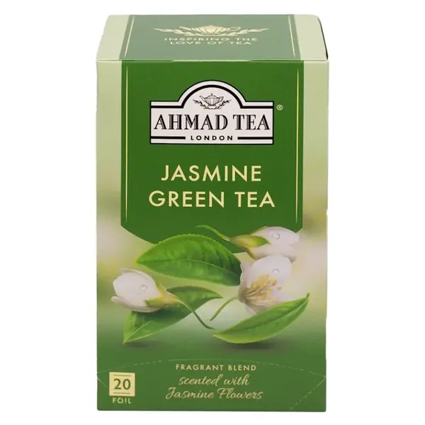 AHMAD TEA Zelený čaj Jasmine 20x2g