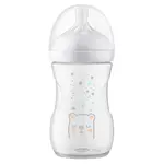 PHILIPS AVENT Fľaša Natural Response s ventilom AirFree 260 ml, 1m+, medveď