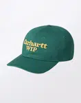 Carhartt WIP Script Cap Rainforest/Air Yellow