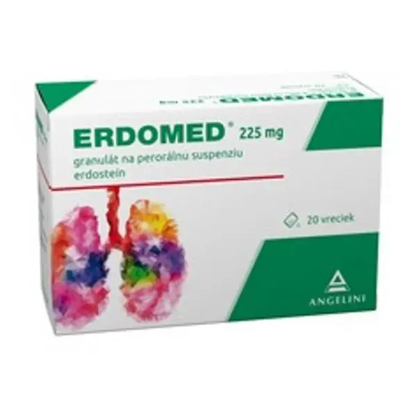 ERDOMED 225 mg granulát na perorálnu suspenziu 20 vrecúšok