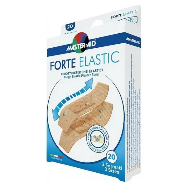 FORTE Elastic elastické vodeodolné náplasti 2 veľ. 20 ks